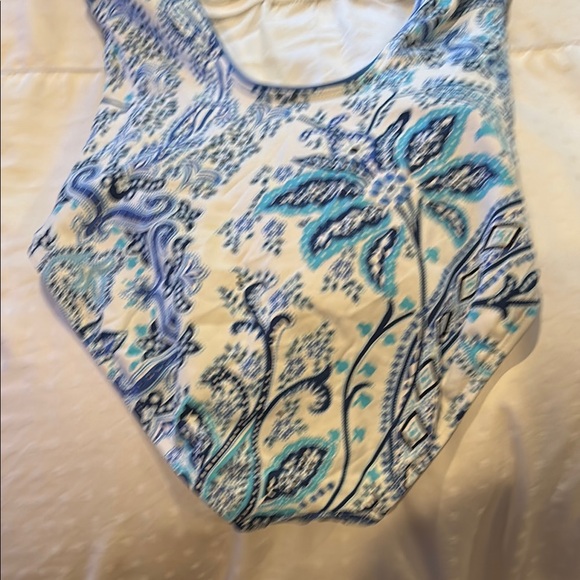 Make offer! Ralph Lauren Blue One Piece Swimsuit - Picture 5 of 8